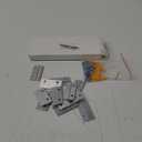 French Cleat Picture Hanger, Aluminum Z Hanger Interlocking Wall Mounting Bracket Hardware Kit Z Clips for Hanging Wall Painting, Mirrors, Panels, Artwork, Cabinet, Whiteboard (2inch-6Pairs)