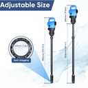 Electric Drum Barrel Pump, 110V-240V AC/ 12V DC Power, 55 Gallon Electric Transfer Pumps with 2-Inch Bung Adapter, 5 GPM Flow Rate, Suitable for DEF, Diesel, Water, Antifreeze