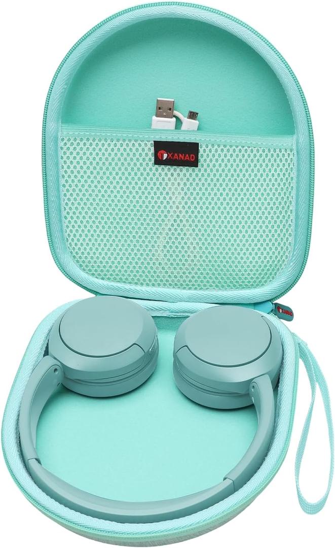 XANAD Hard Case for Sony WH-CH520 / WH-CH510 & JBL Tune 510BT / 710BT / 660NC / Live 660NC Headphone - Green
