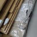 DINZI LVJ Shoe Bench, Entryway Storage Bench with Doors, Cushion, 2-Tier Shoe Rack with 6-Cubby, 39.4L x 13.8W Shoe Organizer Cabinet, Adjustable Shelf, Living Room, Bedroom, Natural with Rattan