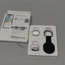 Air Tracker Tag 2 Pack [Apple MFi Certified] with Find My(iOS Only), Key Finder with No App Needed, Waterproof, 365-Day Standby,Wallet Key Bag Luggage Tracker (Silver)