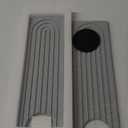 Faucet Mat for Kitchen Sink, Super Absorbent Faucet Splash Guard, Diatomite Stone Sink Tray, Kitchen Sink Splash Guard, Faucet Absorbent Mat for Bathroom Counter, Stone Drying Mat (23.6" x 3.9", Gray)