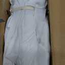 Shilucheng 100% Viscose Derived from Bamboo_ Sheets Cal King Size 4pcs - Ultra Cooling & Silky Soft Bed Sheets, 16" Deep Pocket, Perfect for Hot Sleepers, Hotel Bedding Sheets (White)