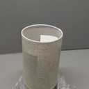 Red Light Lamp for Bedroom, Nightstand Lamp with 670nm Red & 3000-6500K White Light, Remote Control, Timer, Night Light, Dimmable LED Bedside Table Lamp with Memory Function, Wood Base & Fabric Shade