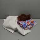 70s Disco Outfits for Men 70's Retro Clothes Shirt Bell Bottom Pants Vintage Hip Hop Costume with Wig No Accessories, white, Size Medium