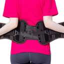 King of Kings Lower Back Brace Pain Relief with Pulley System - Lumbar Support Belt for Women and Men - Adjustable Waist Straps for Sciatica, Spinal Stenosis, Scoliosis or Herniated Disc - Small (Small (Pack of 1))
