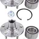 MOTOKU Front Wheel Hub Bearing Assembly for Dodge Caliber 2007-2012, Jeep Compass, Patriot 2007-2017, Mitsubishi Lancer FWD 2008-2017, Outlander 07-2020, Outlander Sport 2011-2023, Outlander PHEV