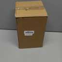 Black Ceramic Vase, Decorative Vase for Modern Home Decor, Farmhouse Minimalist Decor, Boho Flower Vases for Living Room, Bedroom, Kitchen, Dining Table, Office, Wedding, 8.5 Inches