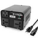 Voltage Transformer Converter 800 Watt Step Up/Down Convert from 110-120 Volt to 220-240 Volt and from 220-240 Volt to 110-120 Volt with 1 US Outlets, 2 Universal Outlets