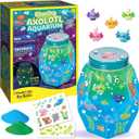 Creativity for Kids Glowing Axolotl Aquarium - Axolotl Crafts and Toys for Girls and Boys, STEM Science Kits for Kids Ages 6-8+, Craft Kits and Axolotl Gifts for Girls and Boys