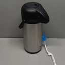 Coffee Carafe for Keeping Hot - 102oz/3L Airpot Coffee Dispenser with Pump - Insulated Stainless Steel Hot Beverage Dispenser for Parties - Thermal Carafe for Hot Drinks Water Tea Chocolate