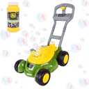 John Deere Bubble Lawn Mower for Toddlers, Bubble Blowing Machines, Indoor and Outdoor Gardening Toy, Birthday, Party Favor for Preschool Girls and Boys, No Batteries Required, 2+