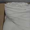 CozyLux California King Comforter Set Beige - 7 Pieces Cal King Bed in A Bag Gift for Family, Pinch Pleat Bedding Sets with All Season Comforter, Sheets, Pillowcases & Shams