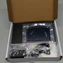 SMARTRO SC91 Projection Alarm Clock for Bedrooms with Weather Station, Wireless Indoor Outdoor Thermometer, Temperature Humidity Monitor Gauge Hygrometer