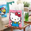 Hallmark Hello Kitty Gift Bag Bundle (2 Bags: 1 Large 13", 1 XL 15") for Birthdays, Back to School, Halloween