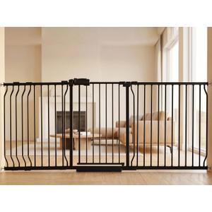 86 to 105 Inch Extra Wide Baby Gate for Doorway Stairs