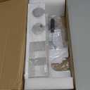 Hair Dryer Holder, Hair Tool Organizer, Blow Dryer Hanger Wall Mount for Dryer Hook, Bathroom Space-Saving Blow Dryer Organizer, Curling Irons Storage Wall Mounted White