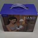 Pryfey Hand Massager, 9 Modes 9 Intensities Hand Massage, Cordless Hand Massager for Arthritis and Carpal Tunnel, Gift for Christmas Men Women Parents Relaxation at Office,White