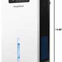 KeepGlad Dehumidifier, 98OZ Dehumidifiers for Home, Auto Shut Off, Washable Filter, Drain Hose, Timer