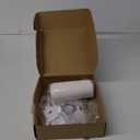 Small Lamp Shade, Beige Drum Lampshade 8.7''Top X 8.7'' Bottom X 7.9'' High, Replacement Lamp Shade Natural Linen Hand Crafted for Table Lamps Floor Lamps Chandelier Lamp, Easy Assembly Required