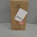 Kingsyard 2 Pack Tube Bird Feeders for Outdoors Hanging, Premium Hard Plastic Bird Feeder with 6 Feeding Ports, Weatherproof & Steel Hanger, Attracting for Wild Birds (Green)