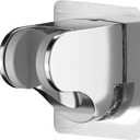 KAIYING Self Adhesive Handheld Shower Head Mount, Adjustable Angle RV & Bathroom Wand Holder, Universal ABS Chrome Bracket