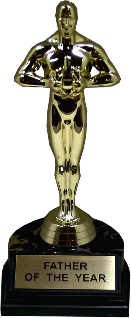7" Father's Day Trophy Great Gift (Father of The Year)
