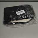 carleef 2 PCS Upgrade Headrest Covers for Cars with Storage Pocket,Anti-Stain Leather Car Headrest Cover as Back Seat Organizer for Protection & Decoration,All Season Head Rest Cover for Car