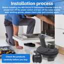 Upgraded WD19X25278 Dishwasher Diverter Valve Kit for GE, Whirlpool, Kenmore, Maytag, Amana Dishwasher Replacement Parts Replaces WD00X25260, WD18X21678, WD19X25259