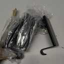 Stocking Holders for Mantle Set of 6, Metal Christmas Stocking Holder, Heavy Duty Stocking Hangers with Non-Slip Protective Pad, Mantle Garland Hanger for | TV Stand | Staircase | Dresser