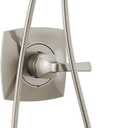 Delta Vesna 14 Series Brushed Nickel Bathtub Shower Faucet Set with In2ition 2-in-1 Dual Shower Head with Handheld Spray Combo, Valve Trim Kit, SpotShield Brushed Nickel 144789-SP-I (Valve Included)