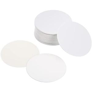 PATIKIL 70mm/2.76" Aluminum Foil Cap Liner, 50 Pack Resistant Tamper Induction Heat Sealer Sealing Liners for PET Plastic Bottle Jar Lid