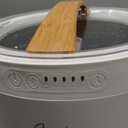 Towel Warmer Luxury Heated Bucket  Bluetooth Speaker, Ambient Light & Auto Shut Off  Fits Two 40"x70" Towels, Bathrobes, Blankets  Great Gift Idea