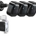 All-New Blink Outdoor 4 Camera Wall Mount, Weatherproof Protective Housing and 360° Adjustable Mount with Blink Sync Module 2 Mount for 4th 3rd Gen - Blink Camera Not Included (3 Pack, Black)