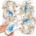 36PCS Natural Large Oyster Shells 4"-5" Bulk Oyster Shells for Crafts, Home Decor, Vase Fillers, Beach Wedding Decorations, Ocean-Themed Art Projects (4-5 inch)