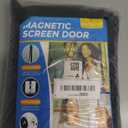 High-Density Magnetic Screen Door Mesh for Home and Patio, Tear Resistant Backdoor Screen Net with Magnetic Closure (Screen 38"x84")