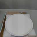 TALOYA Smart Ceiling Light Flush Mount LED WiFi,Compatible with Alexa Google Home,Dimmable Low Profile Ambient Light Fixture for Bedroom Living Room Hallway Kitchen Nursery,12 Inch,RGB (12 Inch-White)