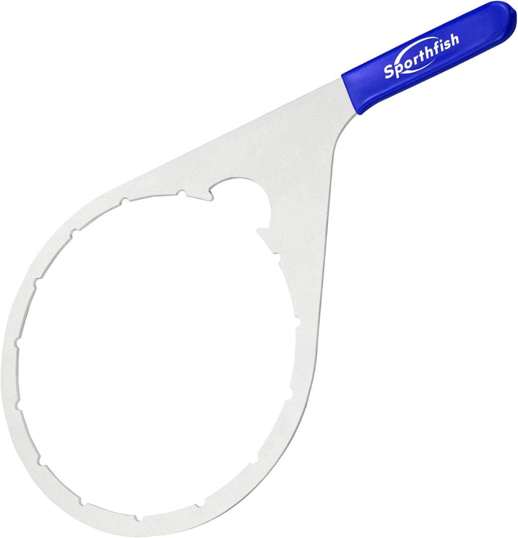 Sporthfish 8" Fuel Filter Collar/Vent Cap Wrench,Suitable for 482 483 782 Models Compatible with Cummins and Navistar engines Diesel DD13, DD15 and DD16