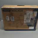 HOMLAND Foldable Rollator Walker for Seniors with Seat, 16" Extra-Wide Seat