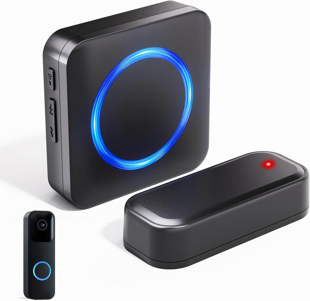 Wireless Doorbell Chime - Compatible with Blink Video Doorbell and Blink Video Doorbell (2nd Gen) (1 Video Doorbell Extender 1 Receiver