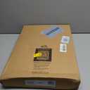 Mayfair Padded Toilet Seat, Cushioned Soft Vinyl over Wood Core Seat, Secure Hinges, Easy Clean, Made in USA, Elongated, Bone
