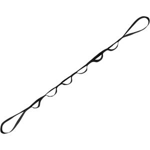 Fun and Function Daisy Chain for Swings - Sensory Swing Extension Strap - Adjustable Swing Strap Heavy Duty - Black Swing Chain - Extra Long Swing Strap