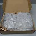 Maxdot 24 Set Christian Gift Bulk Church Empty Hanging Car Air Freshener Diffuser Bottles 8ml for Essential Oils Religious Biblical Gifts Valentine's Favors for Women Men Employee