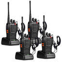 pxton Walkie Talkies Long Range for Adults with Earpieces,16 Channel Walky Talky Rechargeable Handheld Two Way Radios with Flashlight Li-ion Battery and Chargerï¼ˆ4 Packï¼‰
