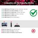 Replacement Voice Remote Control Compatible with Smart TV Stick(2nd Gen/3rd Gen/Lite/4K Max/Cube), TV Stick 4K(1st/2nd Gen), Smart TVs 3rd Gen, for Insignia-Pioneer, N0t for Samsung-TVs