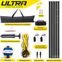 Volleyball Net Outdoor - Includes 32x3 Feet Regulation Size Net - Volleyball Net for Backyard, Beach, or Pool
