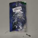 Blue Bob Wigs with Bangs for Women Short Colorful Wavy Curly Synthetic Wig for Cosplay Halloween Costume Party Use 14Inch