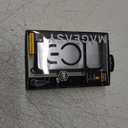 MAGEASY Compatible with iPhone 17 Pro Max 6.9" Case with Strap - 20ft Drop Protection Compatible with Mag Safe, Leather Embedded Frame | Odyssey Strap M (Leatherette Midnight)