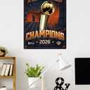 NBA New York Knicks - 2026 NBA Finals Team Logo Wall Poster, 34L" x 22.4W", Premium Unframed Version
