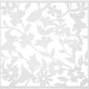 12pcs Room Privacy Screen Divider,Floral Carving Pattern Hollow Out Design for Living Room Bedroom Home Office Decoration(White)